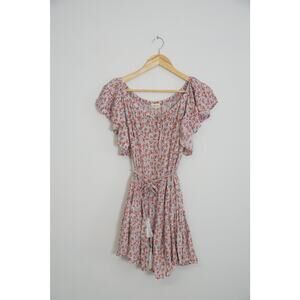 Cynthia Rowley Floral Belted Dress Size Small